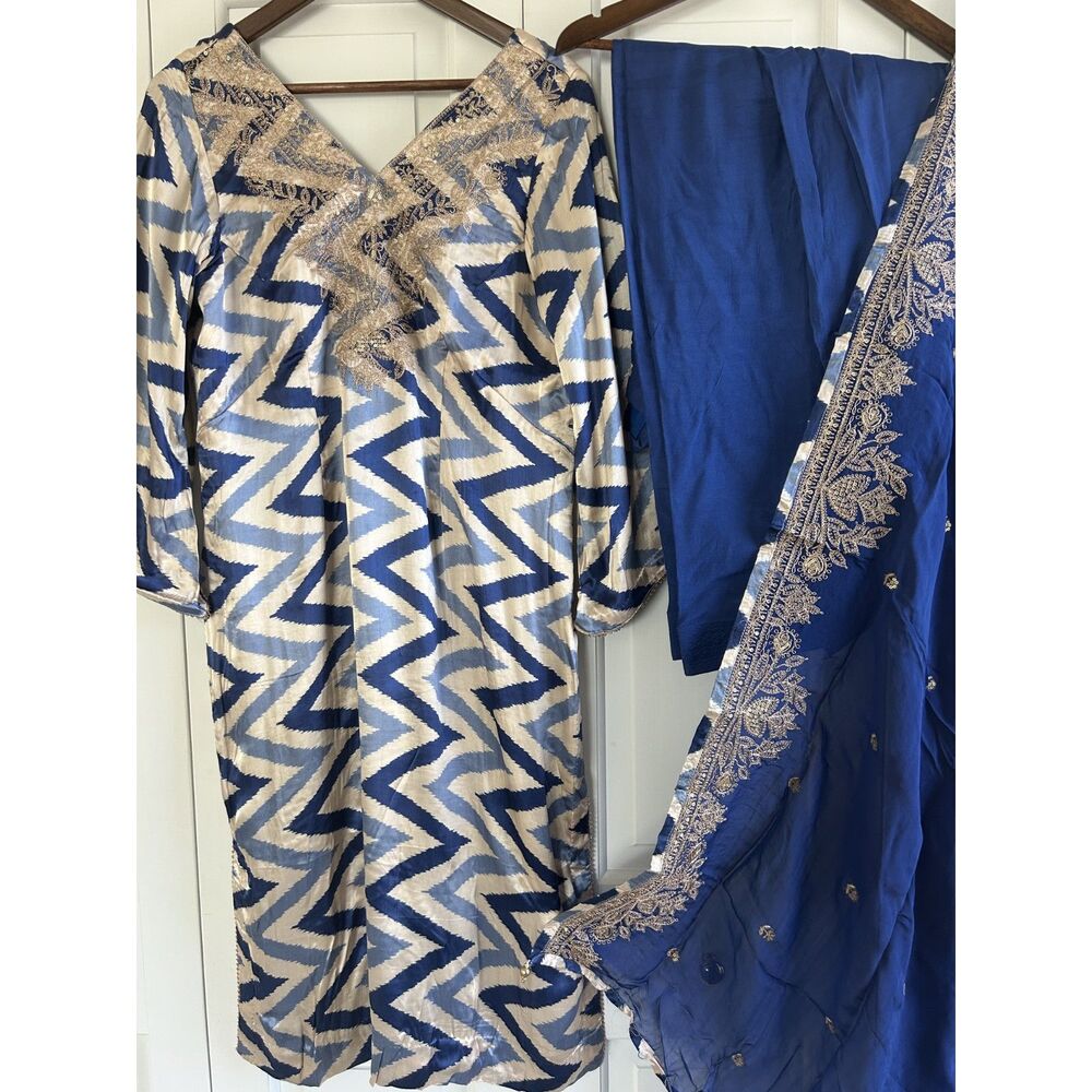 Blue Indian Dress